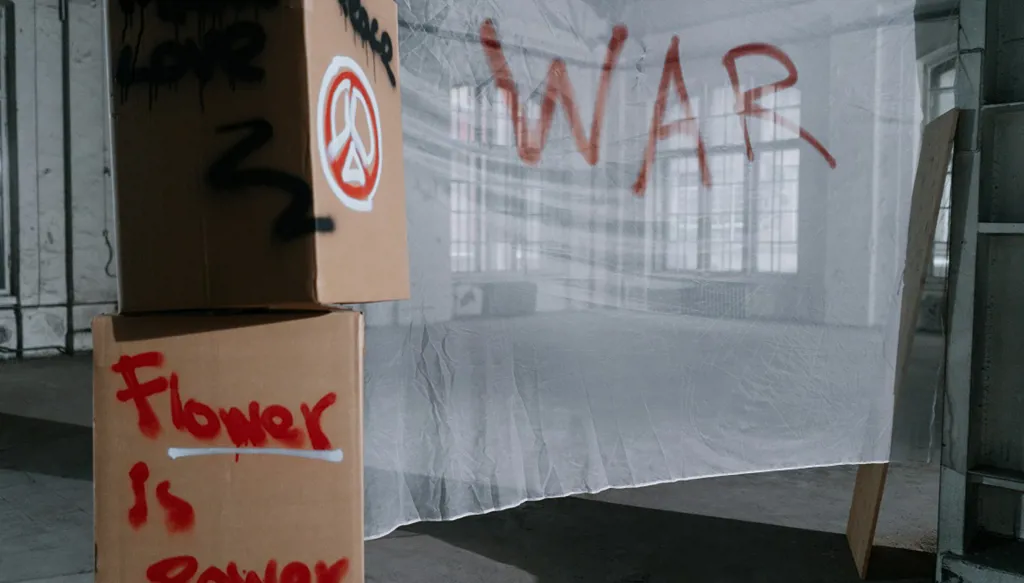 في وسط الحروب أنت