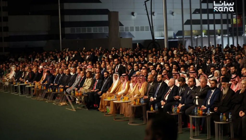 بحضور الشرع ومشاركة محلية ودولية واسعة... انطلاق معرض دمشق الدولي