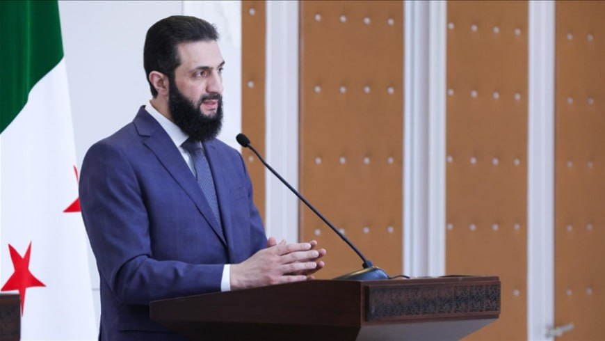 الرئيس السوري أحمد الشرع متحدثاً (مواقع)