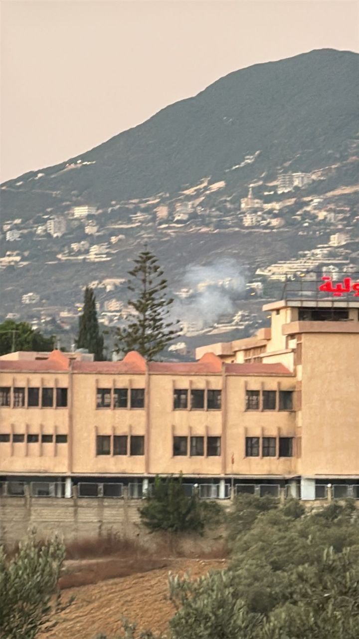 غارة إسرائيلية استهدفت حومين الفوقا (مواقع)