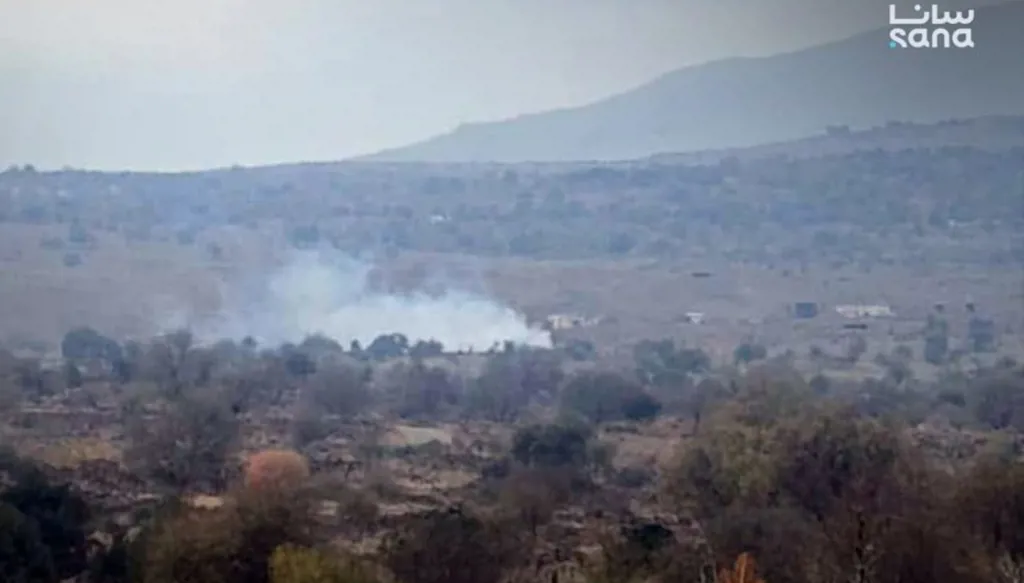 مجدداً... قوات إسرائيلية في محيط بيت جن في ريف دمشق