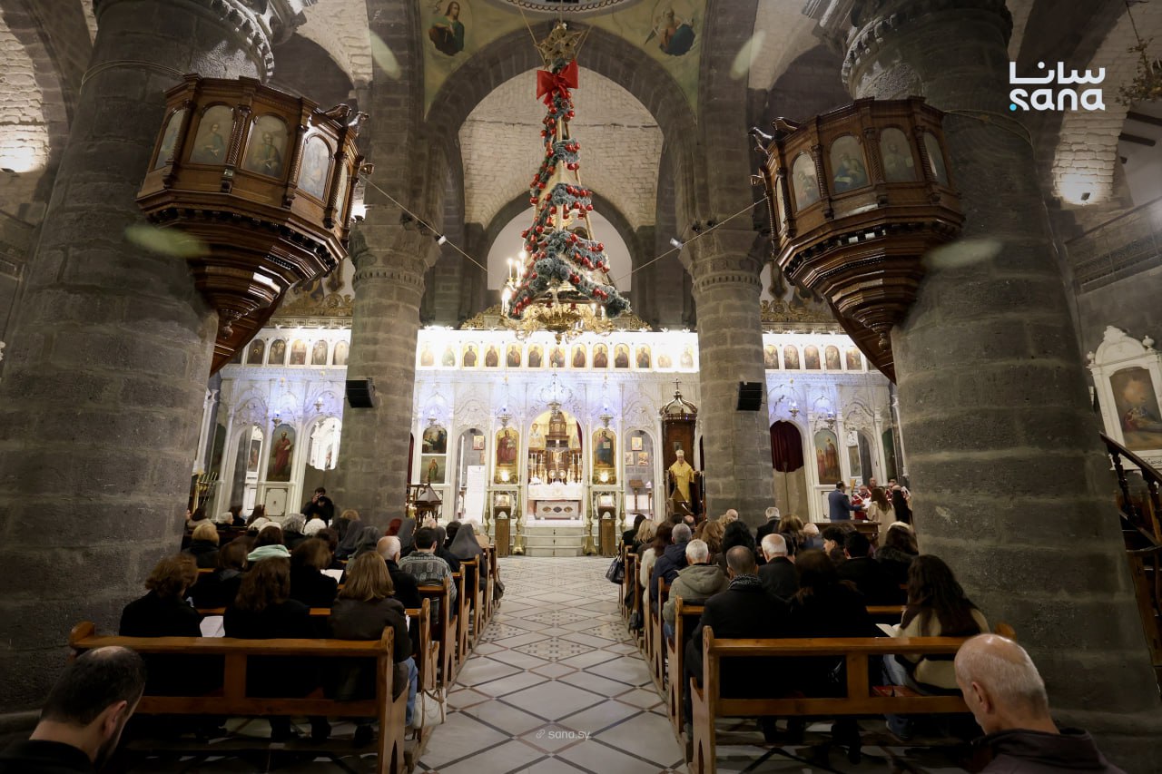كنائس سوريا تحيي الميلاد (سانا)