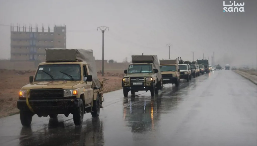 قسد تفجّر جسر قرية أم تينة في ريف حلب