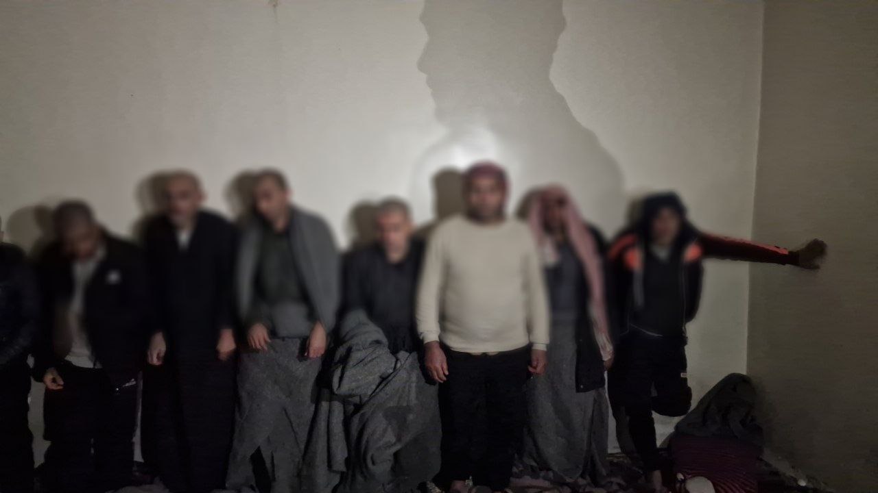 سجناء الشدادي من تنظيم داعش (سانا)