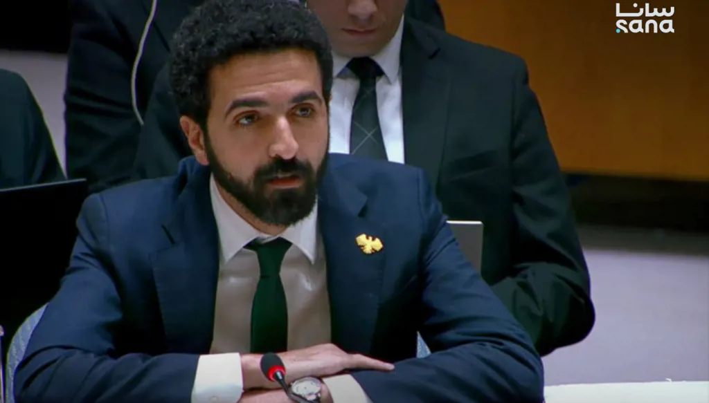 مندوب سوريا في مجلس الأمن: تعاملنا بحسن نية مع قسد والتدخل جاء لحماية مؤسسات الدولة