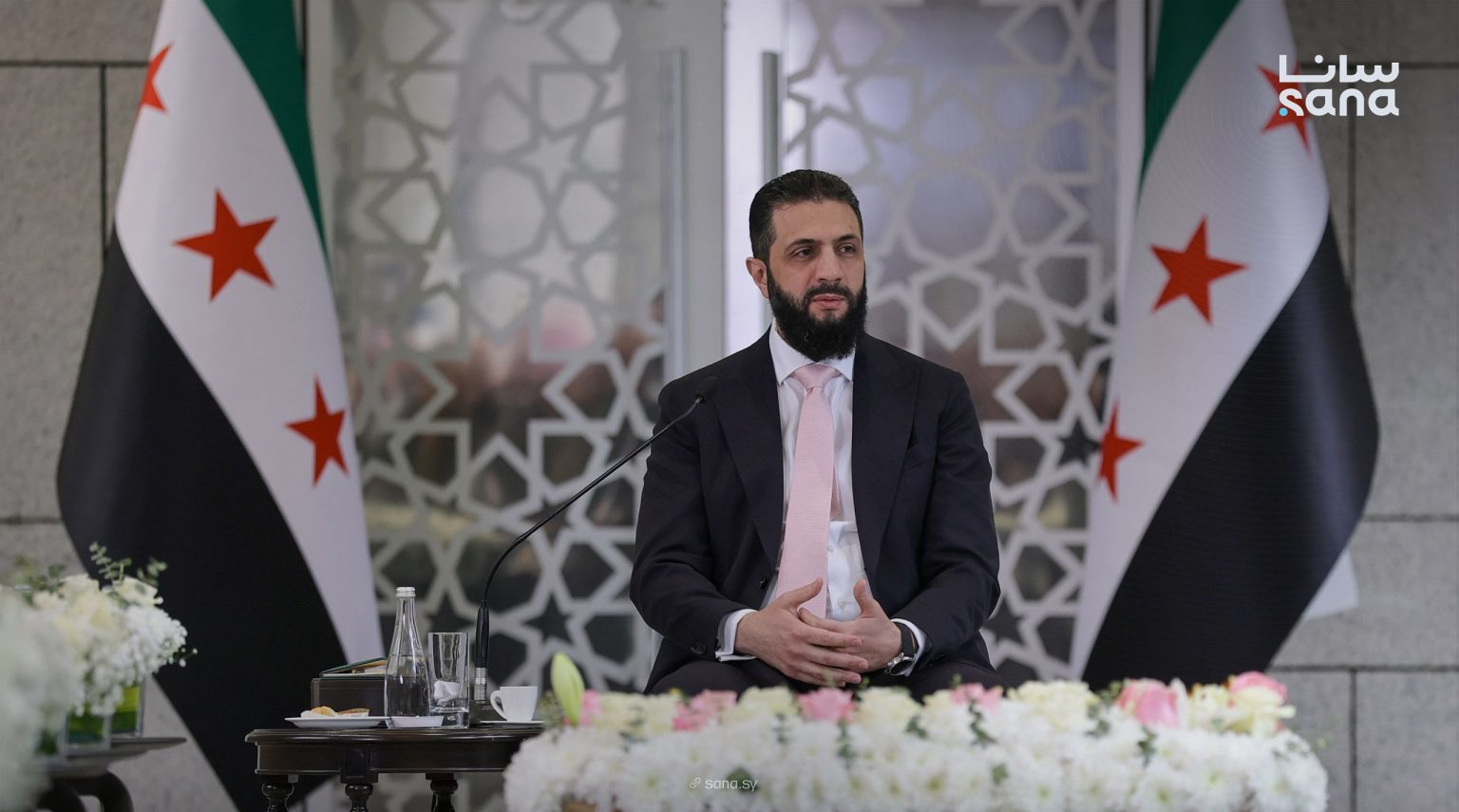 أحمد الشرع (سانا).