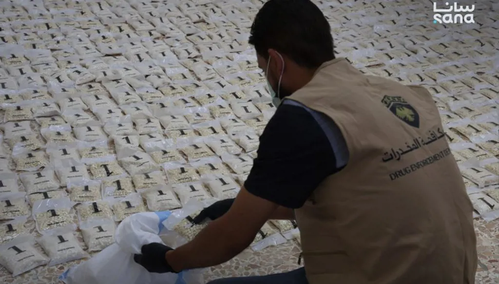 سوريا... إحباط تهريب 850 ألف حبة مخدرة قادمة من لبنان في ريف دمشق