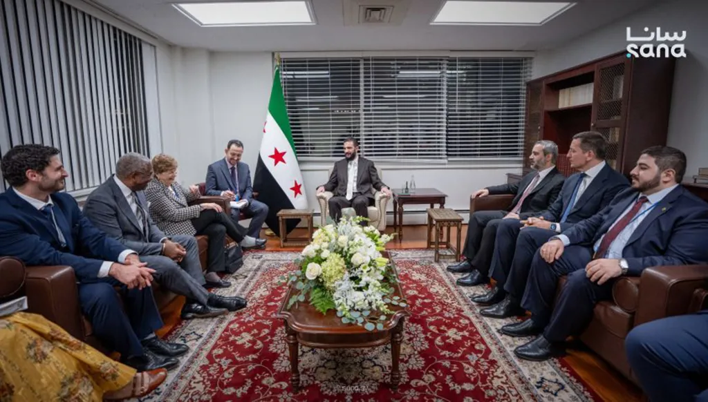 لقاء جمع أحمد الشرع بأعضاء بالكونغرس الأميركي... تفاصيل اللقاء