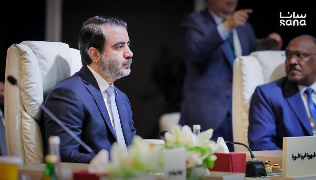 الشيباني يلتقي بن فرحان في عمّان على هامش اجتماع وزراء الخارجية العرب