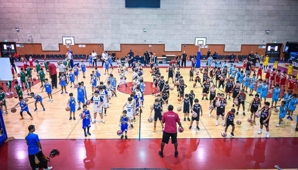 اتحاد كرة السلة القطري يطلق مهرجان البراعم