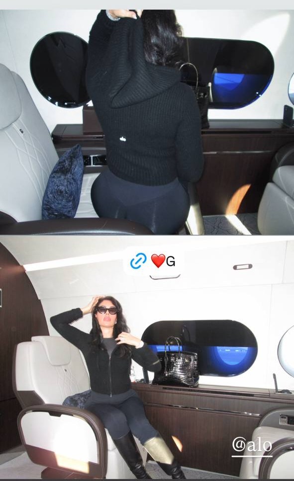 الصورة التي نشرتها جورجينا. (إنستغرام) 