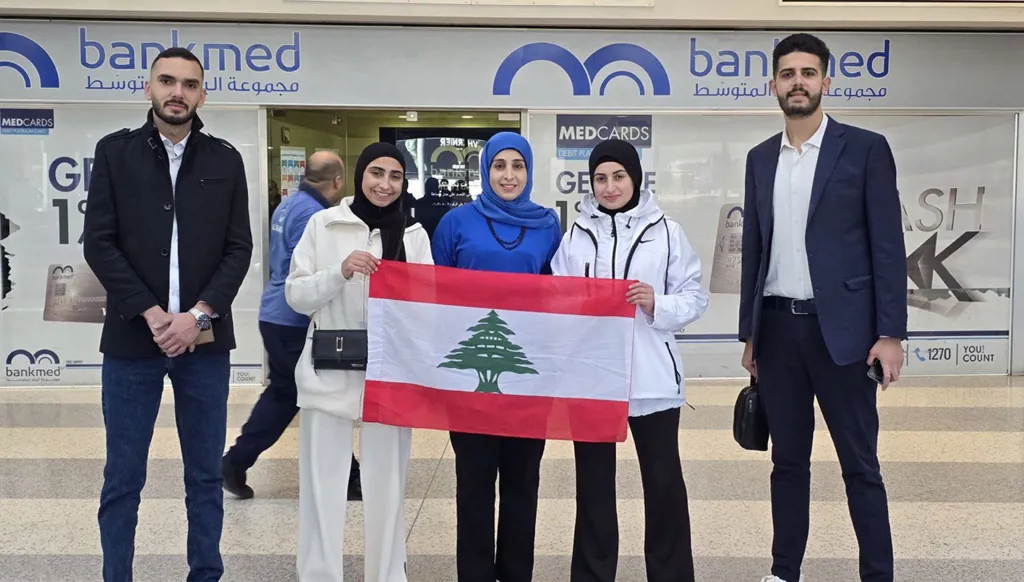 بعد رحلة ناجحة إلى بغداد... وفد وزارة الشباب والرياضة يعود إلى بيروت