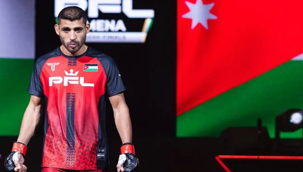 الأردني أبزاخ يطمح لحزام PFL MENA قبل الانطلاق نحو العالمية من بوابة الخبر السعودية