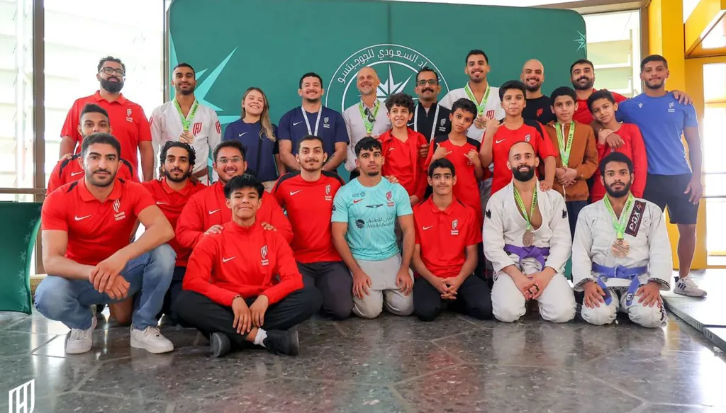 القادسية يحرز 63 ميدالية في "الجوجيتسو"