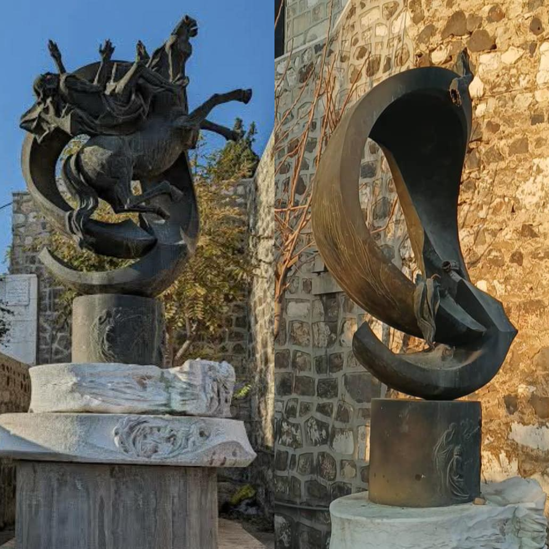 التمثال الذي سرق في دمشق (المرصد)