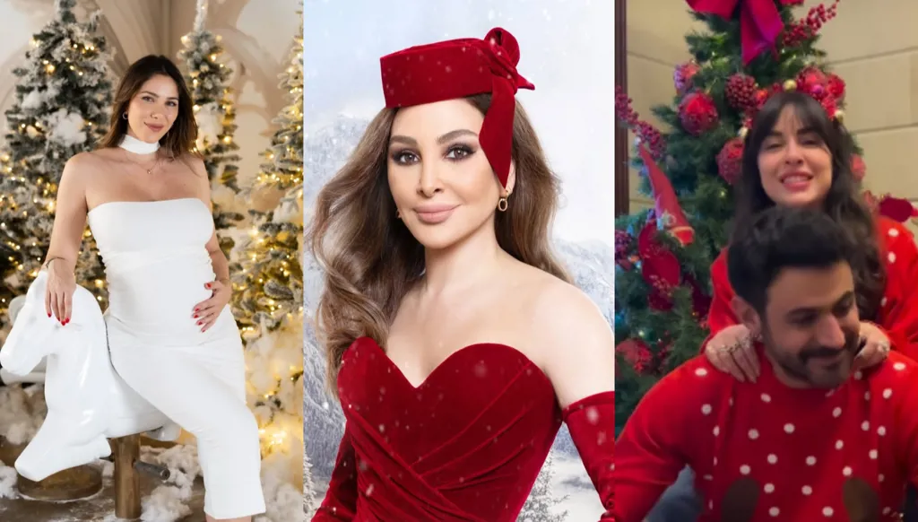 النجوم يشاركون لحظات عيد الميلاد مع الجمهور (صور وفيديو)