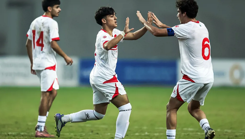 لبنان يهزم الهند في تصفيات كأس آسيا تحت 17 عاماً 2026