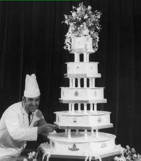 كيك زفاف الأميرة ديانا والأمير تشارلز (انترنت)