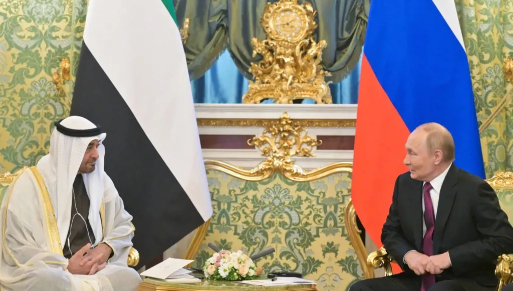 بن زايد يزور روسيا الخميس... ولقاء مع بوتين