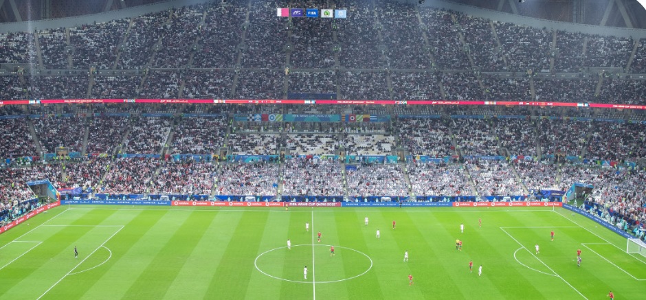 استاد لوسيل في كأس العرب 2025 في قطر.