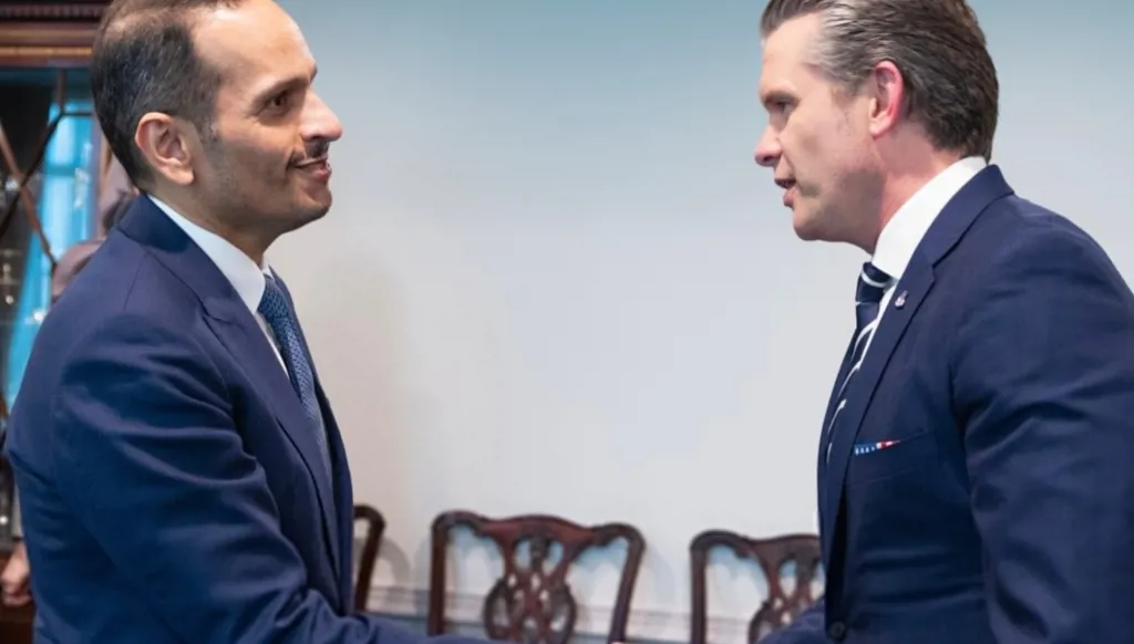 لقاء أميركي – قطري: تأكيد على مواصلة التنسيق والتشاور