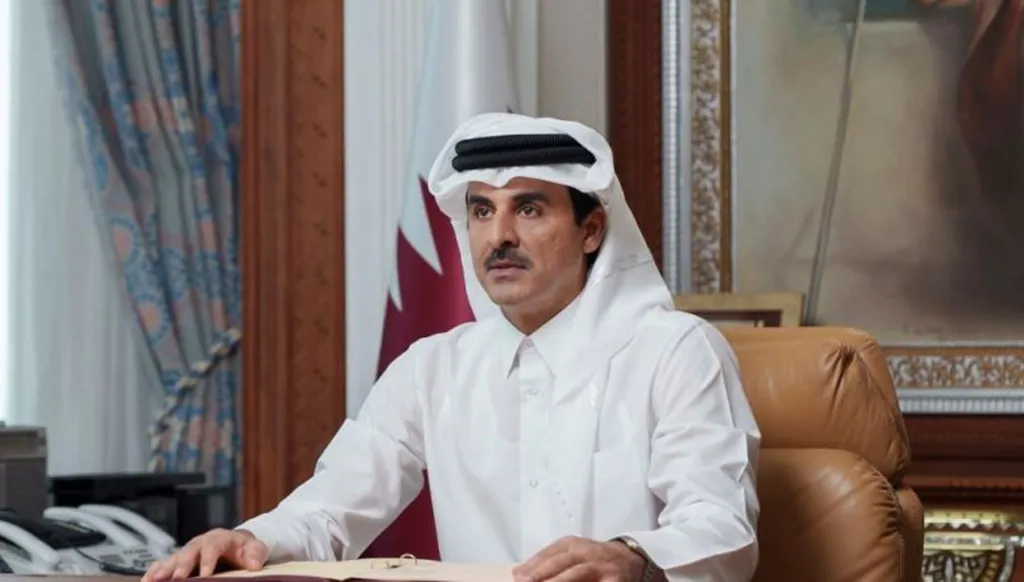 أمير قطر يُدين خرق إسرائيل المستمر لوقف النار في غزة