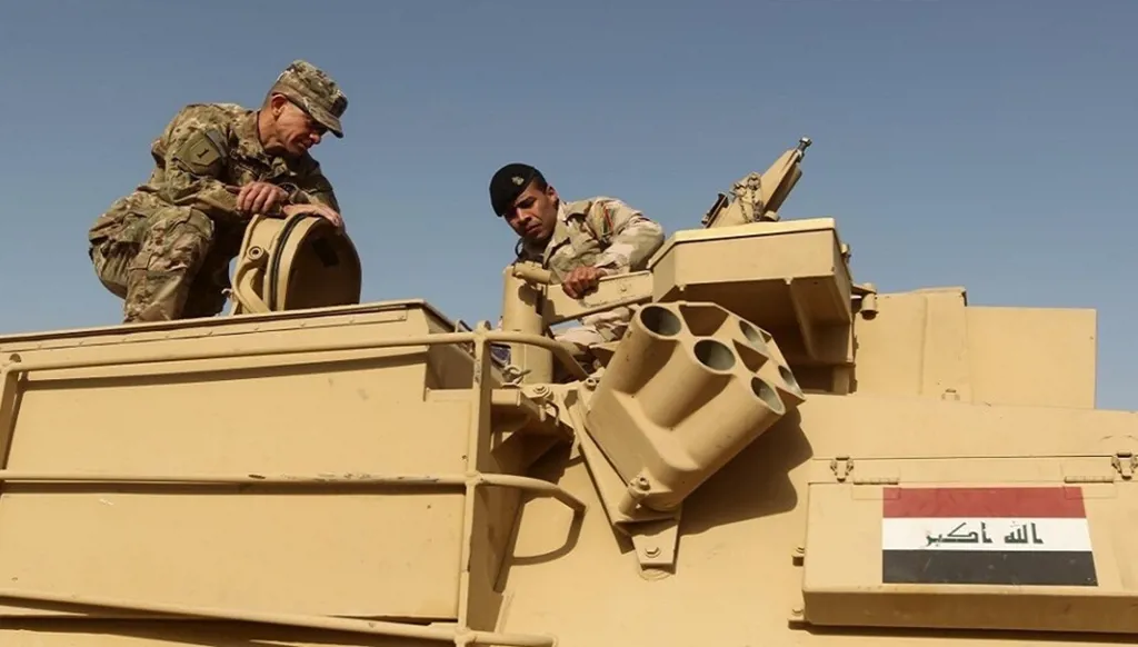 مسيّرة تستهدف قاعدة التاجي العسكرية العراقية (فيديو)