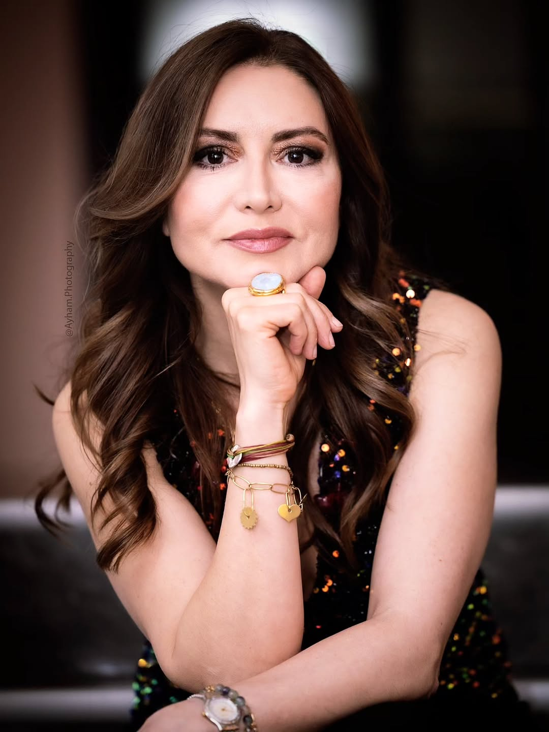 رشا رزق في لقطة من حفلتها في برلين (انستغرام)