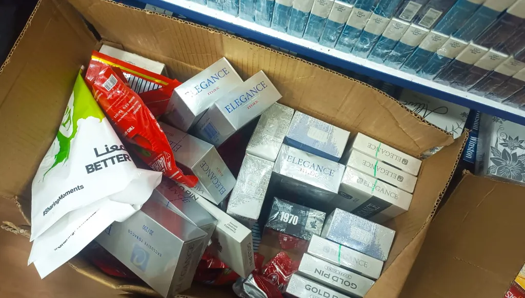 "الريجي" تضبط منتجات تبغية مهرّبة ومزوّرة (صور)