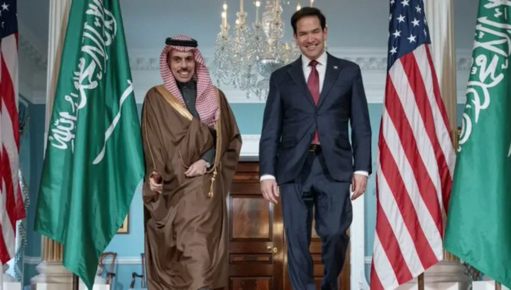 Saudi foreign minister in Washington for talks