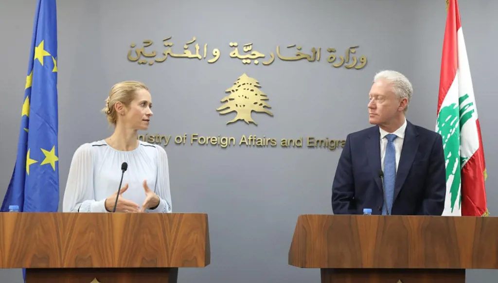 كالاس في بيروت لاختبار البديل الأوروبي بعد "اليونيفيل"