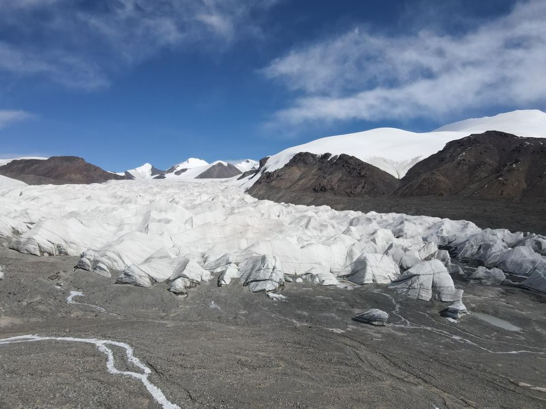 تقلّص مساحات الأنهار الجليدية في الصين