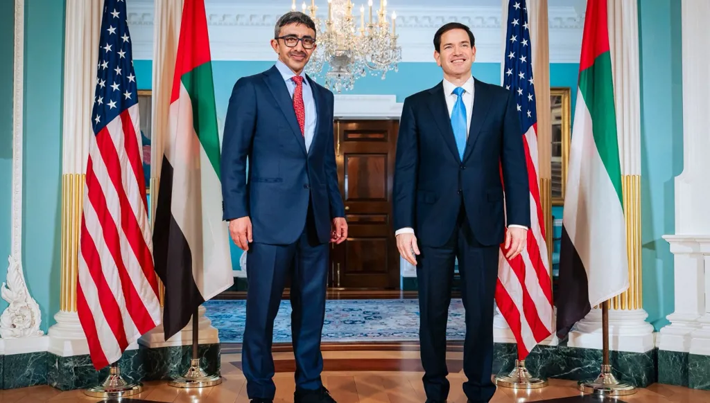 اتّصال بين روبيو وعبدالله بن زايد... غزة والسودان أبرز الملفّات