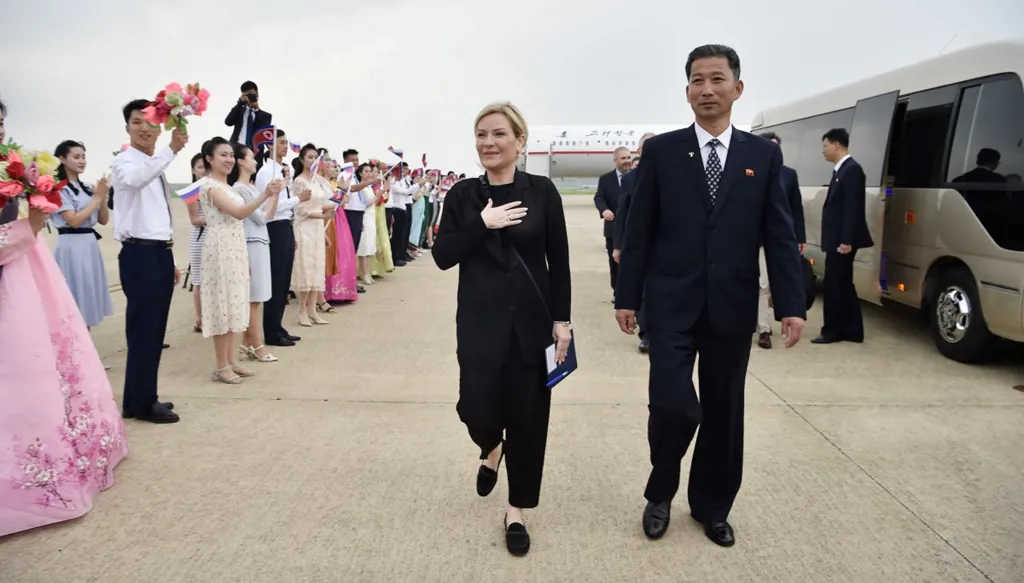 وزيرة الثقافة الروسية: التعاون مع كوريا الشمالية "غير مسبوق"