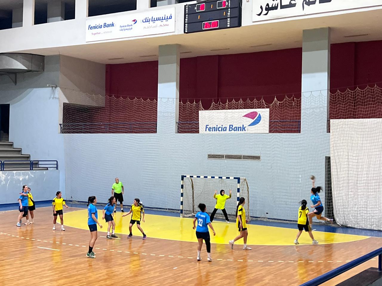 من المباراة. 