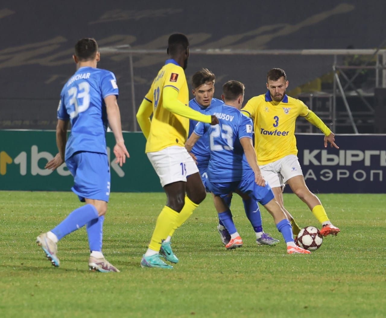 من مباراة الصفاء في دوري التحدي الآسيوي.