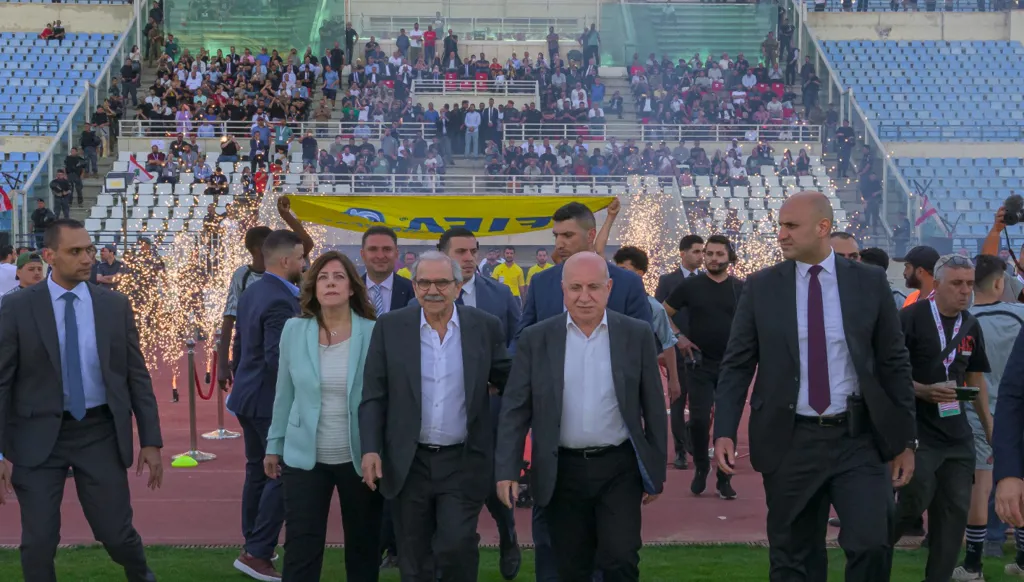 المدينة الرياضية تعود للحياة وقمة الدوري اللبناني تنتهي بالتعادل