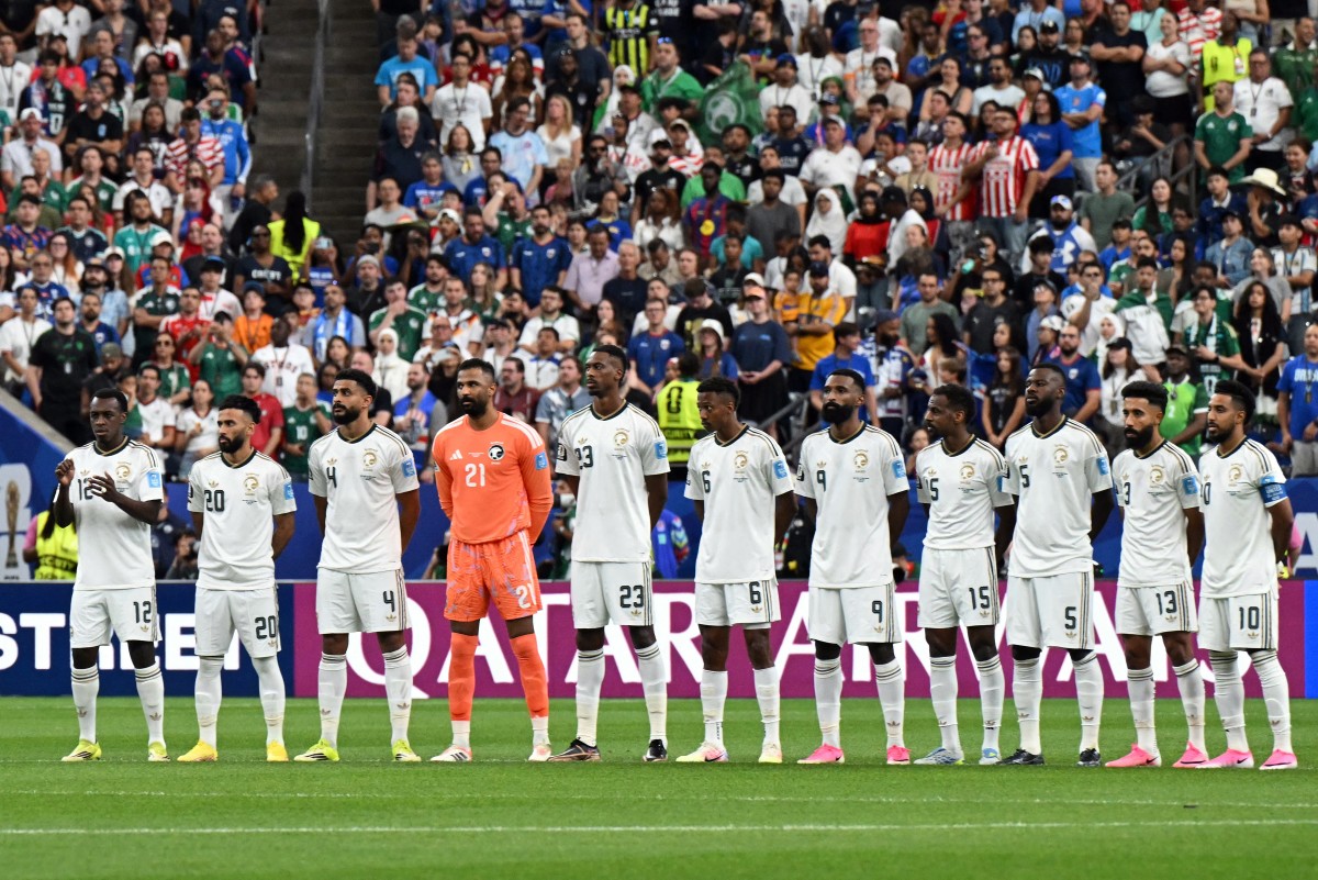لاعبو السعودية في كأس العالم 2026. (أ ف ب)