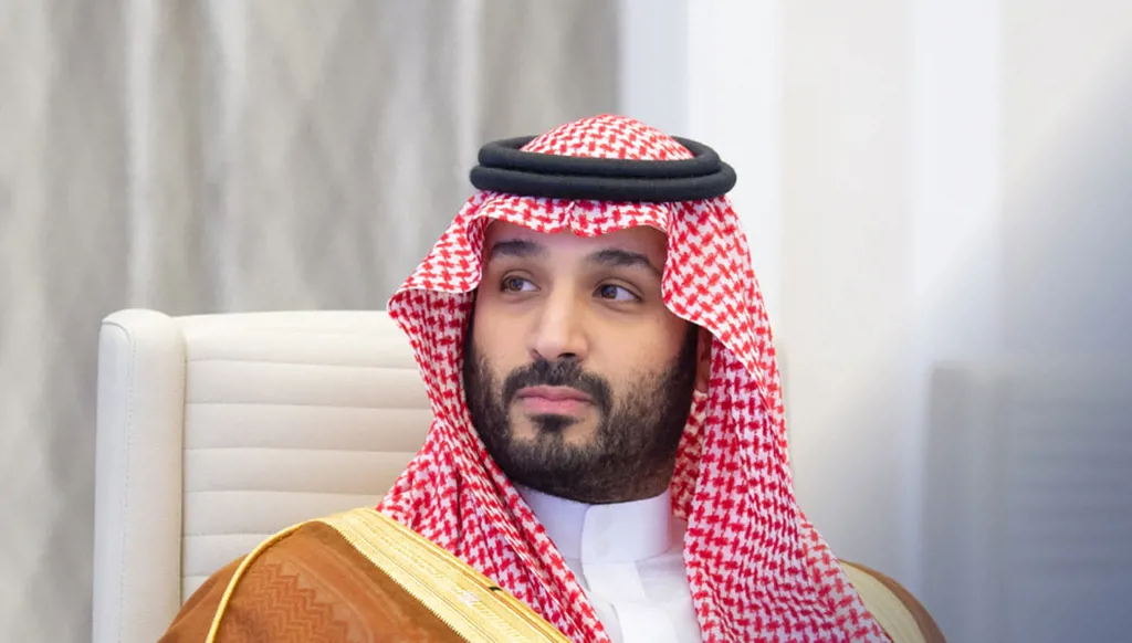 ولي العهد السعودي يبحث مع وزير خارجية أميركا الأوضاع الإقليمية والدولية