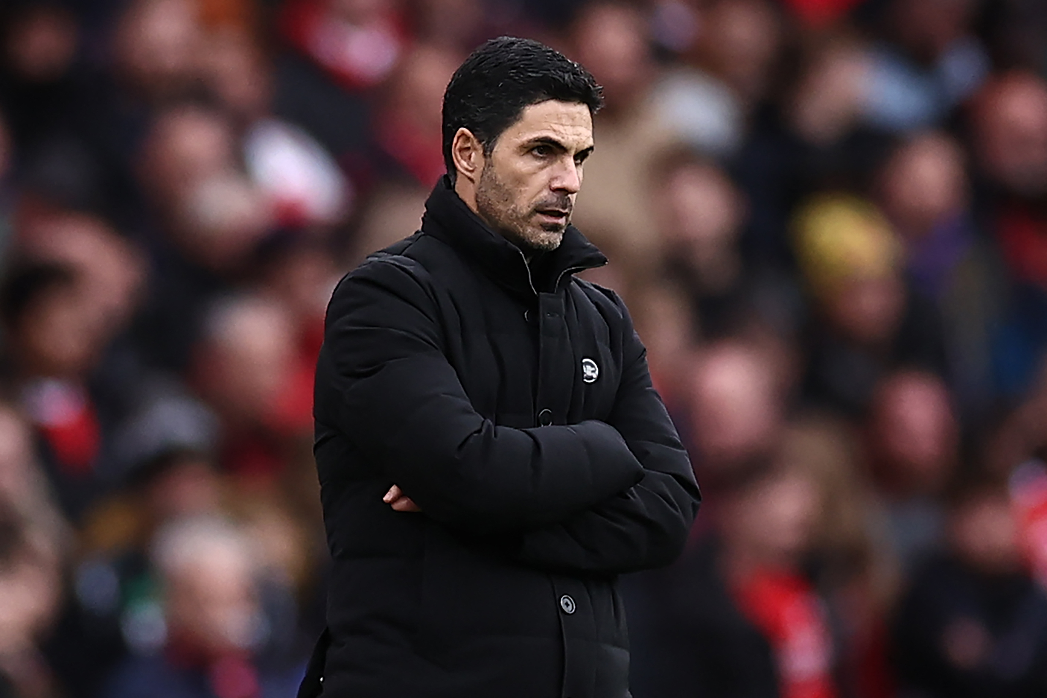 أرتيتا. (أ ف ب)