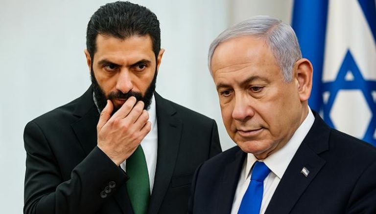 أحمد الشرع وبنيامين نتنياهو (مواقع التواصل)‏