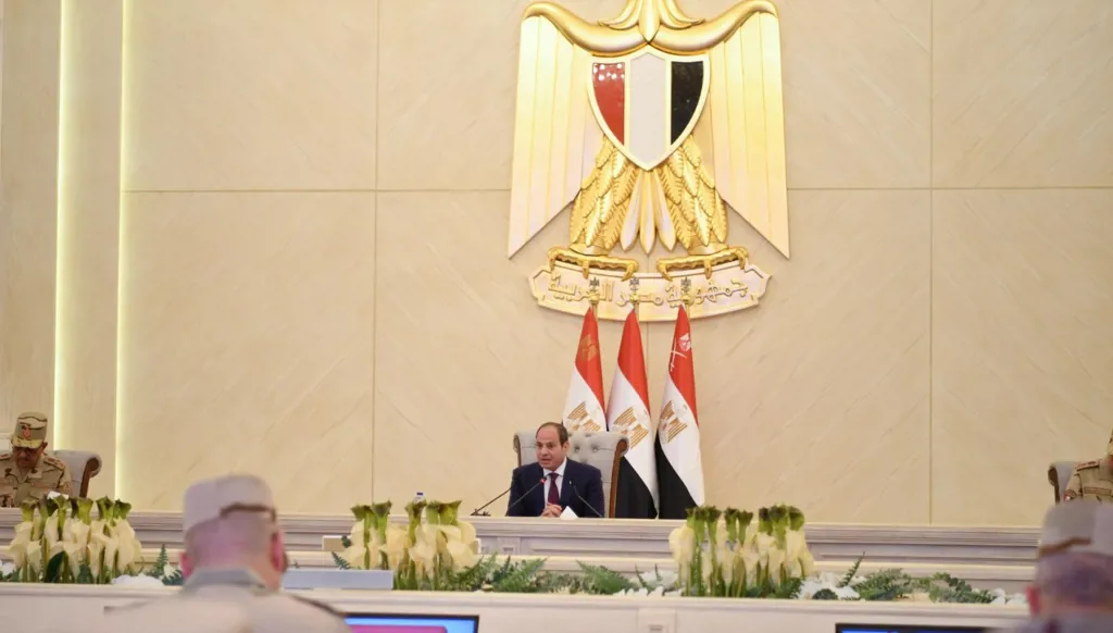 السيسي: لا سلام حقيقياً إلّا بقيام الدولة الفلسطينية المستقلّة