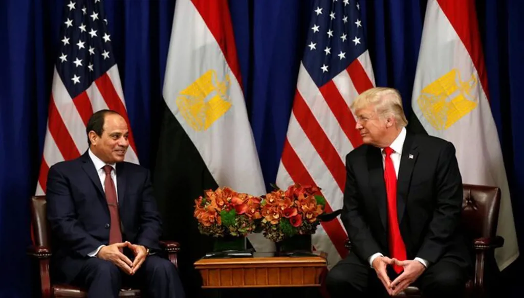 السيسي يلتقي ترامب الأسبوع المقبل في فرنسا