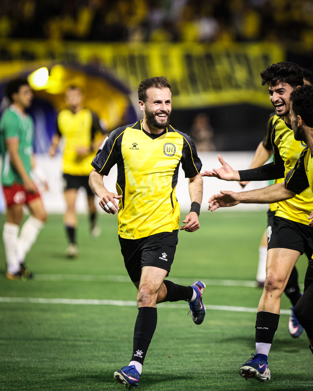 اللاعب يوسف أبو جلبوش. (وكالات)