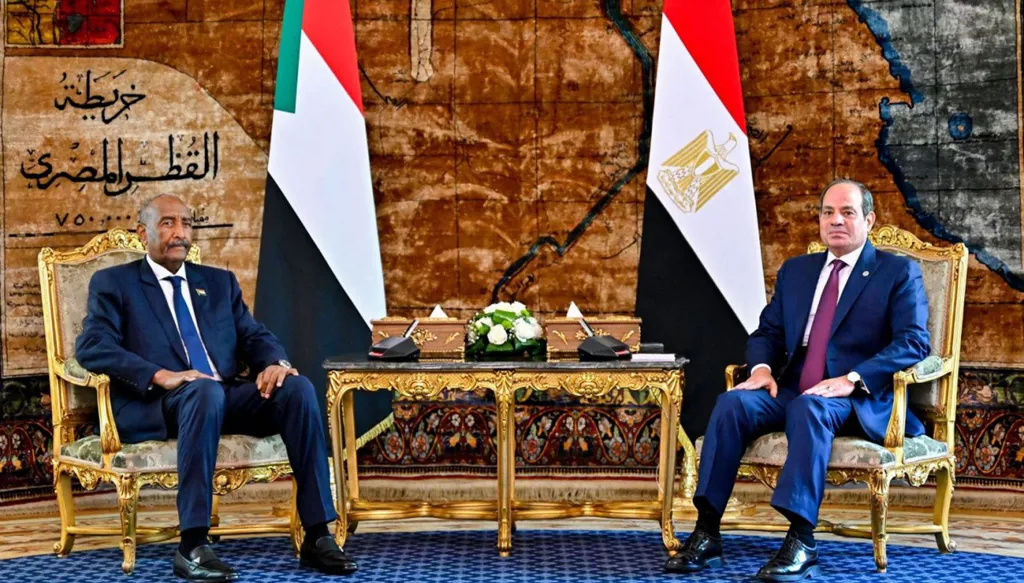 "موقف موحّد بشأن مياه النيل"... السيسي للبرهان: ندعم سيادة السودان
