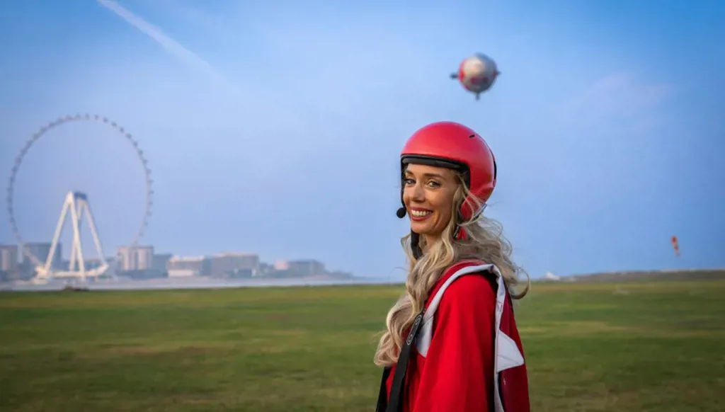 Magali Folkner Braff soars above Dubai and takes our breath away… What did she reveal to Annahar? (Video)