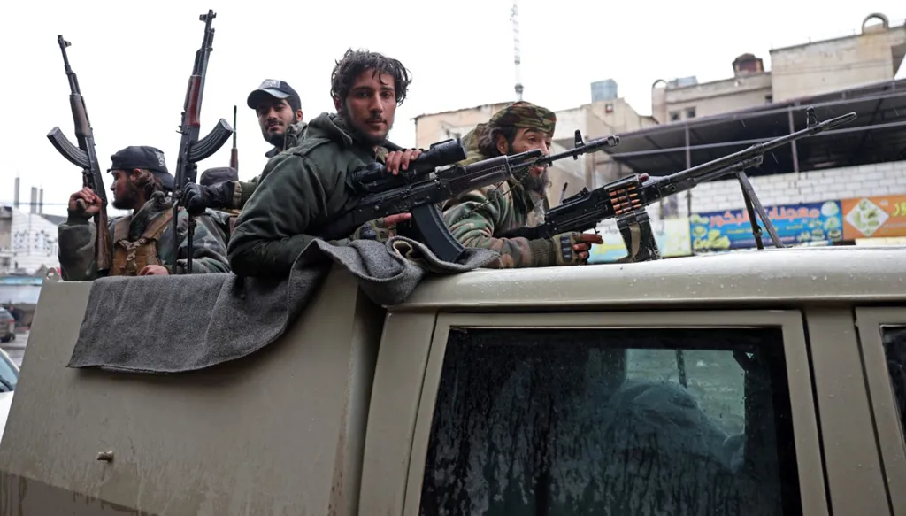 عناصر من الجيش السوري. (أ ف ب)