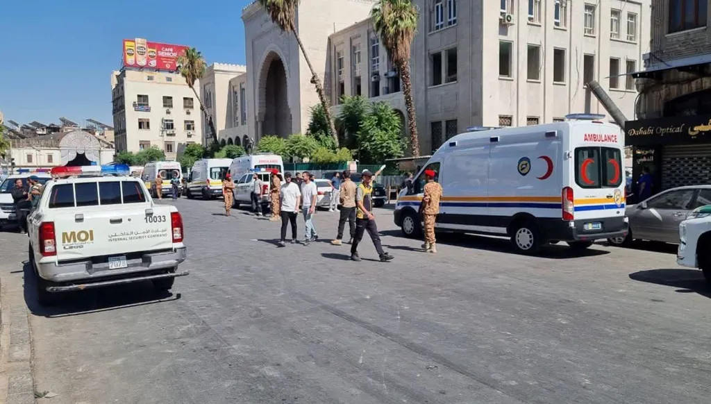 سوريا... 7 قتلى بانفجار داخل مقهى في دمشق (فيديو)