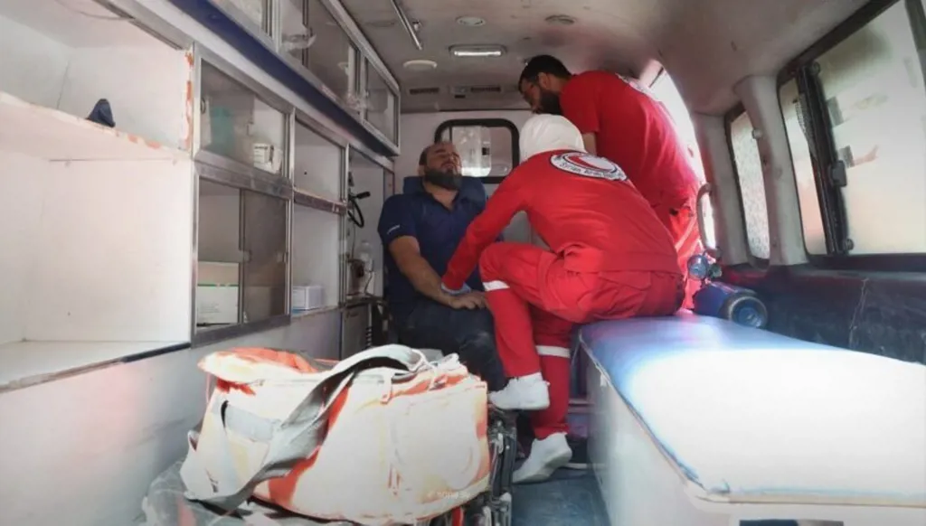 قتلى وجرحى بانهيار جزء من مبنى السرايا في دمشق (فيديو)