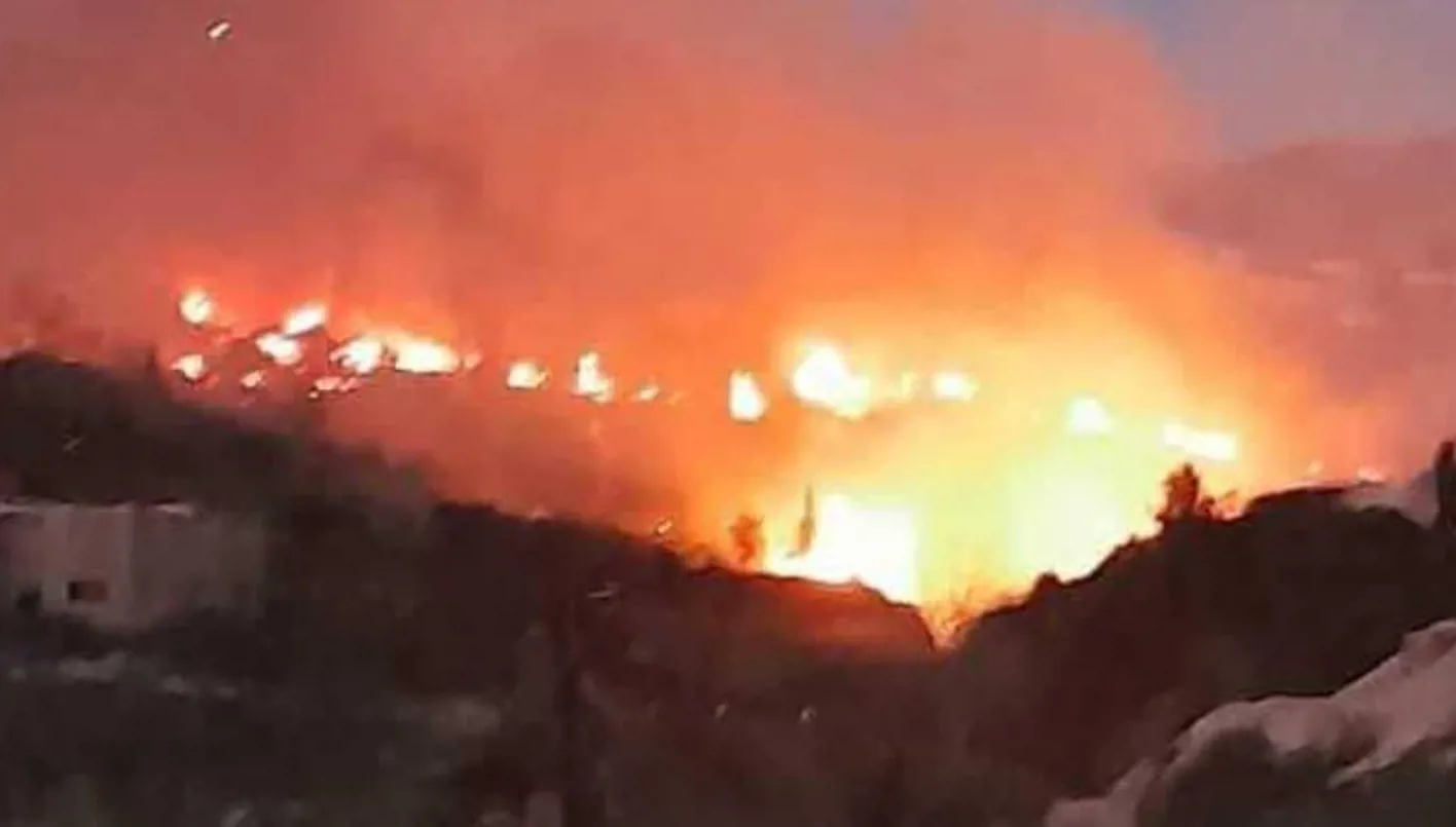 حرائق اللاذقية